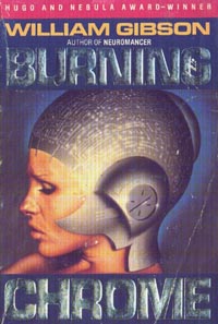 cover of 'burning chrome'